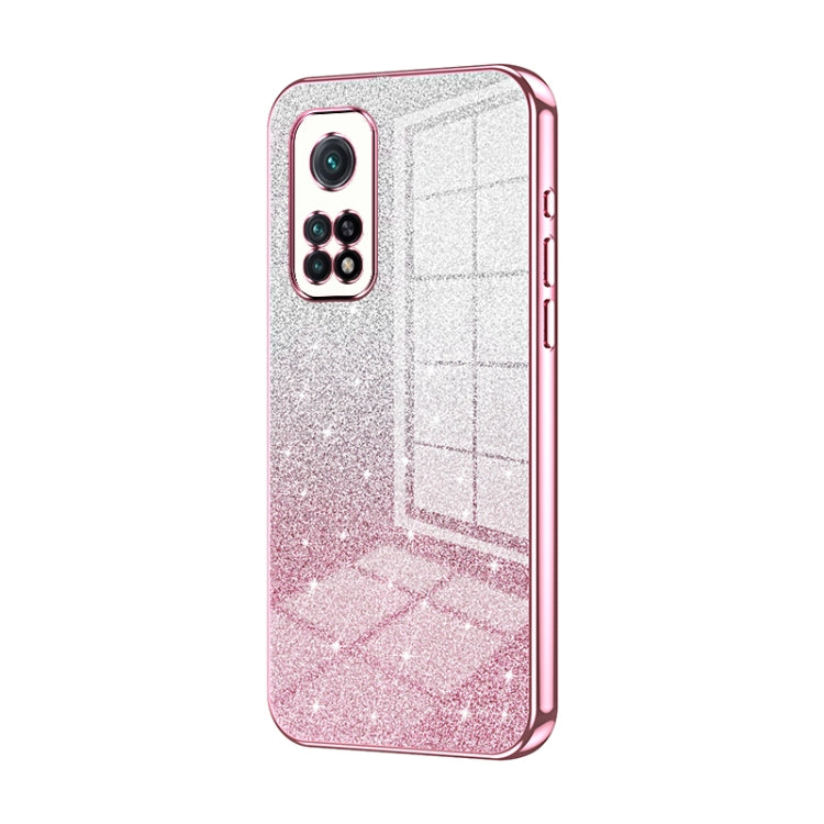 Gradient Glitter Powder Electroplated Phone Case, Series 1