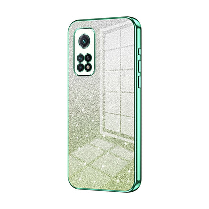 Gradient Glitter Powder Electroplated Phone Case, For Xiaomi Redmi K30S / Mi 10T Pro 5G, For Xiaomi Redmi K30 Pro / K30 Ultra, For Xiaomi Redmi K30 / K30 5G