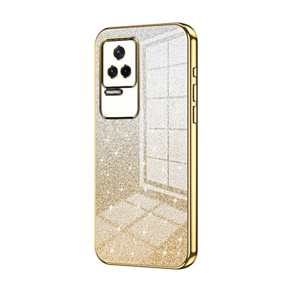Gradient Glitter Powder Electroplated Phone Case