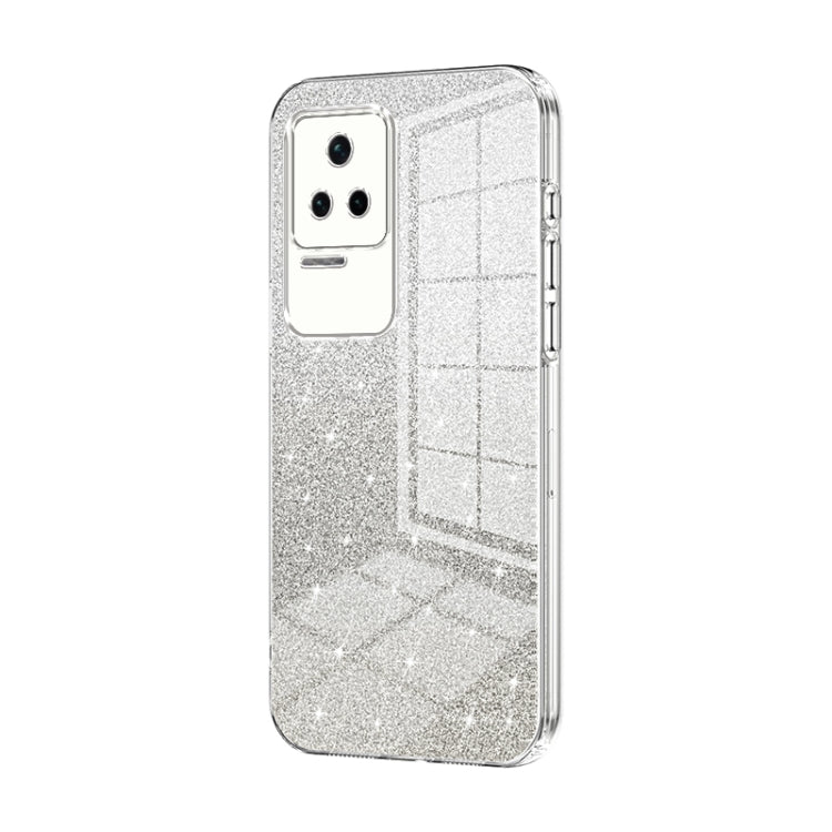 Gradient Glitter Powder Electroplated Phone Case