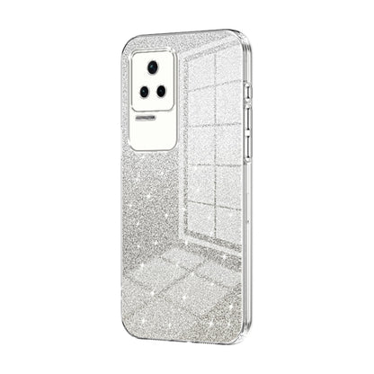 Gradient Glitter Powder Electroplated Phone Case