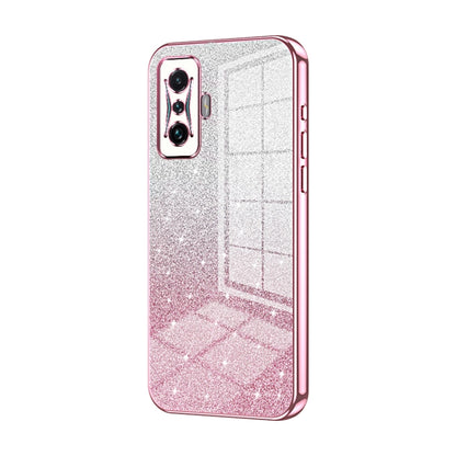 Gradient Glitter Powder Electroplated Phone Case, Series 7