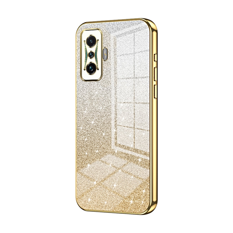 Gradient Glitter Powder Electroplated Phone Case, Series 7