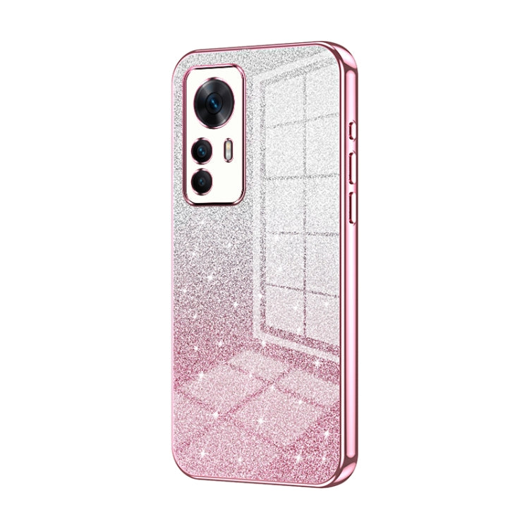 Gradient Glitter Powder Electroplated Phone Case, For Xiaomi Redmi Note 12 Pro Speed, For Xiaomi Redmi Note 11E / Redmi 10 5G, For Xiaomi Redmi K50 Ultra / Xiaomi 12T