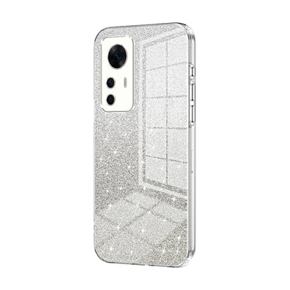 Gradient Glitter Powder Electroplated Phone Case