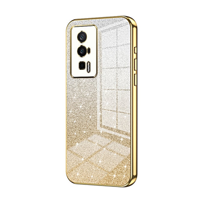Gradient Glitter Powder Electroplated Phone Case, For Xiaomi Redmi K60 / K60 Pro, For Xiaomi Redmi Note 12S, For Xiaomi Redmi Note 12 Pro+