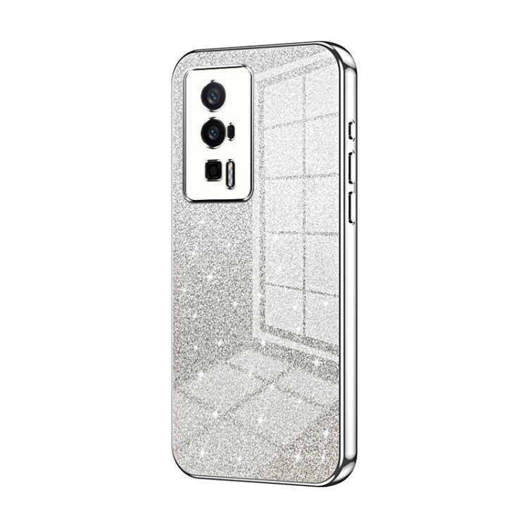 Gradient Glitter Powder Electroplated Phone Case, For Xiaomi Redmi K60 / K60 Pro, For Xiaomi Redmi Note 12S, For Xiaomi Redmi Note 12 Pro+