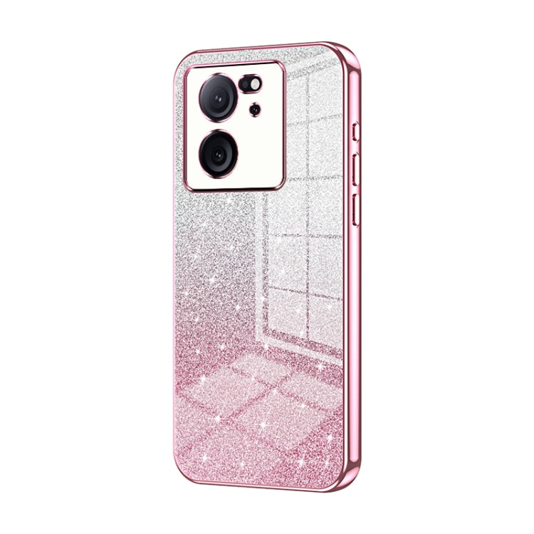 Gradient Glitter Powder Electroplated Phone Case, Series 13