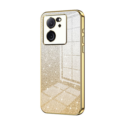 Gradient Glitter Powder Electroplated Phone Case