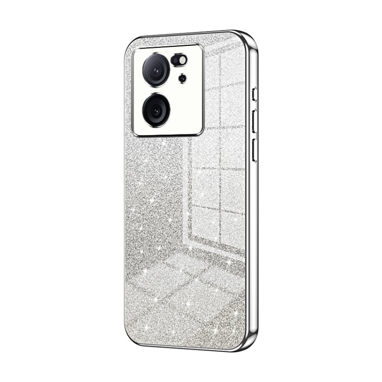Gradient Glitter Powder Electroplated Phone Case