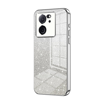 Gradient Glitter Powder Electroplated Phone Case