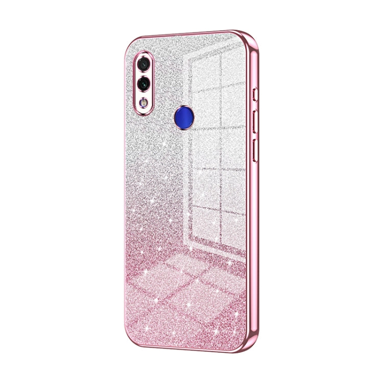 Gradient Glitter Powder Electroplated Phone Case, For Xiaomi Redmi Note 8 Pro, For Xiaomi Redmi K20 / K20 Pro, For Xiaomi Redmi Note 7 / Note 7 Pro