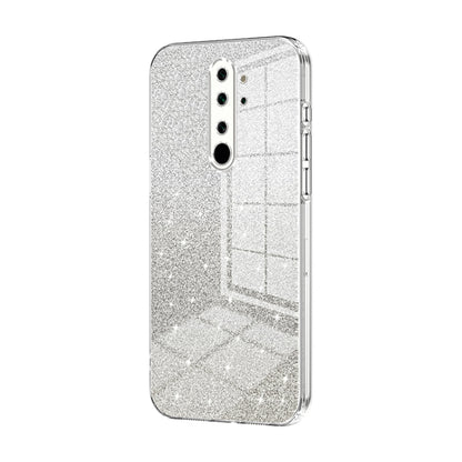 Gradient Glitter Powder Electroplated Phone Case