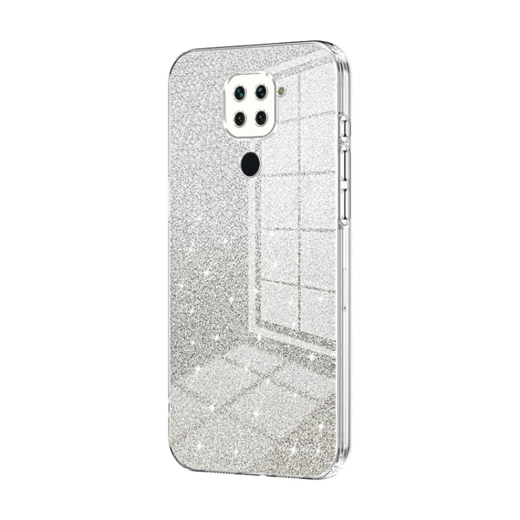 Gradient Glitter Powder Electroplated Phone Case, For Xiaomi Redmi 10X Pro 5G, For Xiaomi Redmi 10X 5G, For Xiaomi Redmi Note 9 / 10X 4G