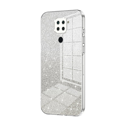 Gradient Glitter Powder Electroplated Phone Case, For Xiaomi Redmi 10X Pro 5G, For Xiaomi Redmi 10X 5G, For Xiaomi Redmi Note 9 / 10X 4G