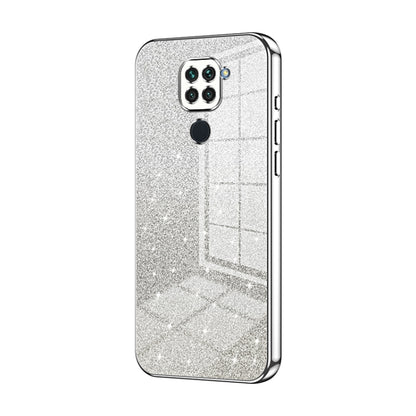 Gradient Glitter Powder Electroplated Phone Case, For Xiaomi Redmi 10X Pro 5G, For Xiaomi Redmi 10X 5G, For Xiaomi Redmi Note 9 / 10X 4G