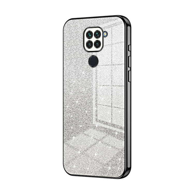 Gradient Glitter Powder Electroplated Phone Case, For Xiaomi Redmi 10X Pro 5G, For Xiaomi Redmi 10X 5G, For Xiaomi Redmi Note 9 / 10X 4G