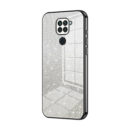 Gradient Glitter Powder Electroplated Phone Case, For Xiaomi Redmi 10X Pro 5G, For Xiaomi Redmi 10X 5G, For Xiaomi Redmi Note 9 / 10X 4G