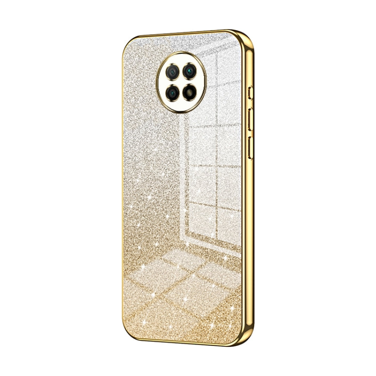 Gradient Glitter Powder Electroplated Phone Case