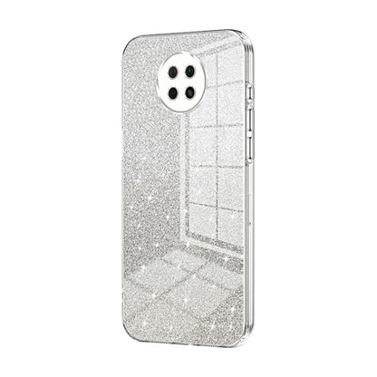 Gradient Glitter Powder Electroplated Phone Case, For Xiaomi Redmi Note 9 5G / Note 9T, For Xiaomi Redmi Note 9 Pro 5G/Mi 10T Lite, For Xiaomi Redmi Note 9 4G
