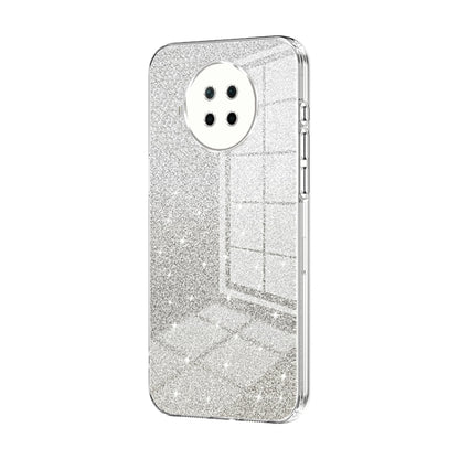Gradient Glitter Powder Electroplated Phone Case, For Xiaomi Redmi Note 9 5G / Note 9T, For Xiaomi Redmi Note 9 Pro 5G/Mi 10T Lite, For Xiaomi Redmi Note 9 4G