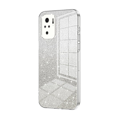 Gradient Glitter Powder Electroplated Phone Case, For Xiaomi Redmi Note 10/Note 10S, For Xiaomi Redmi Note 11 Global / Note 11S, For Xiaomi Redmi K40S / Poco F4