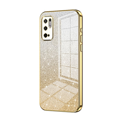 Gradient Glitter Powder Electroplated Phone Case, For Xiaomi Redmi Note 10 5G / Note 10T 5G, For Xiaomi Redmi Note 10 Pro 5G/Poco X3 GT, For Xiaomi Redmi Note 8 / Note 8 2021