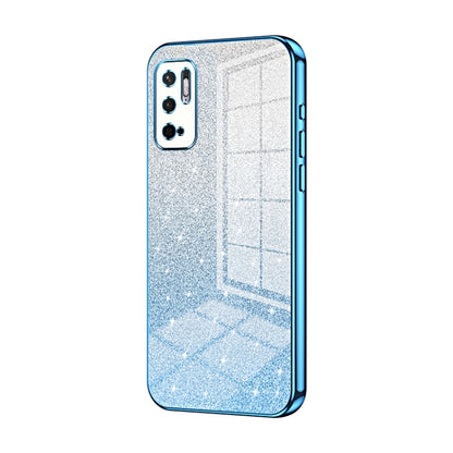 Gradient Glitter Powder Electroplated Phone Case, For Xiaomi Redmi Note 10 5G / Note 10T 5G, For Xiaomi Redmi Note 10 Pro 5G/Poco X3 GT, For Xiaomi Redmi Note 8 / Note 8 2021