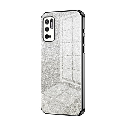 Gradient Glitter Powder Electroplated Phone Case, For Xiaomi Redmi Note 10 5G / Note 10T 5G, For Xiaomi Redmi Note 10 Pro 5G/Poco X3 GT, For Xiaomi Redmi Note 8 / Note 8 2021