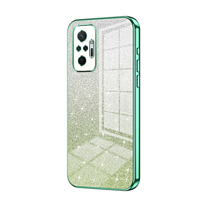Gradient Glitter Powder Electroplated Phone Case, For Xiaomi Redmi K40 Gaming/Poco F3 GT, For Xiaomi Redmi K40 / K40 Pro / K40 Pro+, For Xiaomi Redmi Note 10 Pro/10 Pro Max