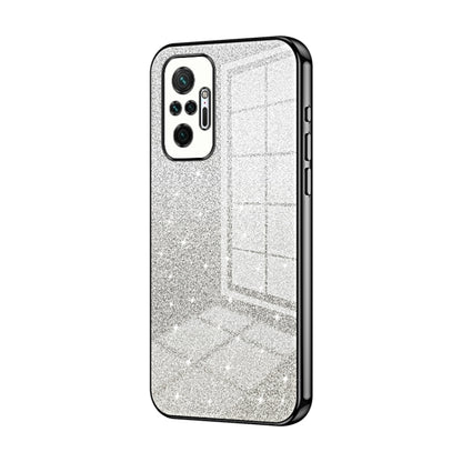 Gradient Glitter Powder Electroplated Phone Case, For Xiaomi Redmi K40 Gaming/Poco F3 GT, For Xiaomi Redmi K40 / K40 Pro / K40 Pro+, For Xiaomi Redmi Note 10 Pro/10 Pro Max