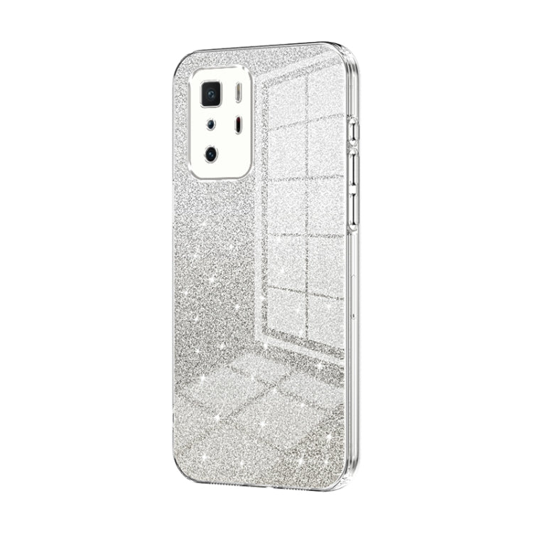 Gradient Glitter Powder Electroplated Phone Case