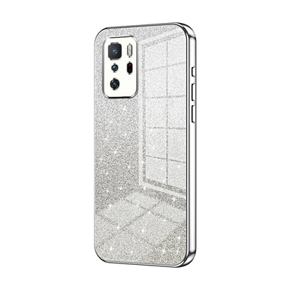 Gradient Glitter Powder Electroplated Phone Case