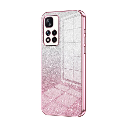 Gradient Glitter Powder Electroplated Phone Case, Series 8