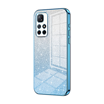 Gradient Glitter Powder Electroplated Phone Case, For Xiaomi Redmi Note 11T 5G/Note 11S 5G, For Xiaomi Redmi K50 / K50 Pro, For Xiaomi Redmi Note 11 Pro+ 5G