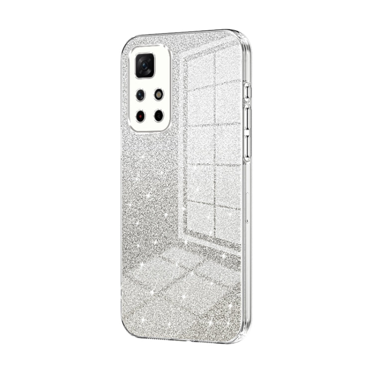 Gradient Glitter Powder Electroplated Phone Case