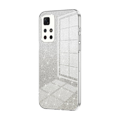 Gradient Glitter Powder Electroplated Phone Case