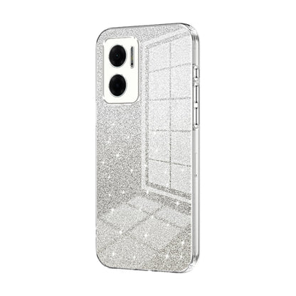 Gradient Glitter Powder Electroplated Phone Case