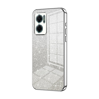 Gradient Glitter Powder Electroplated Phone Case