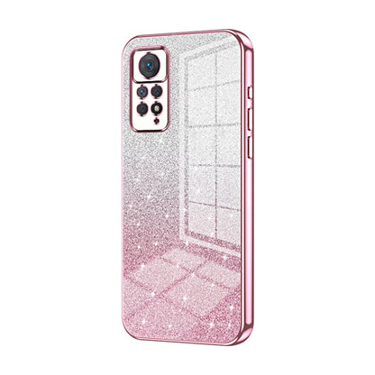 Gradient Glitter Powder Electroplated Phone Case, For Xiaomi Redmi Note 11 Pro 4G/5G Global, For Xiaomi Redmi Note 12 4G, For Xiaomi Redmi Note 12 Pro 5G