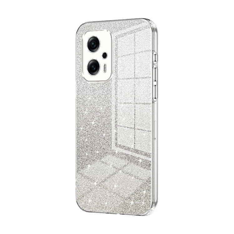 Gradient Glitter Powder Electroplated Phone Case