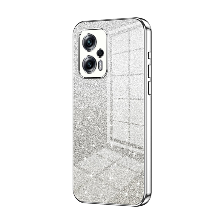 Gradient Glitter Powder Electroplated Phone Case