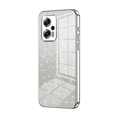 Gradient Glitter Powder Electroplated Phone Case
