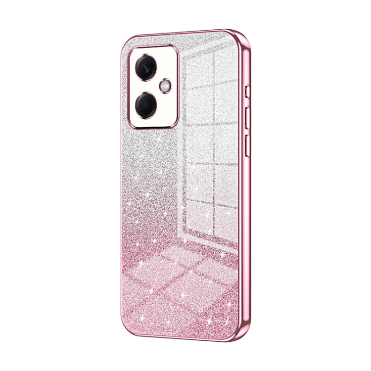 Gradient Glitter Powder Electroplated Phone Case