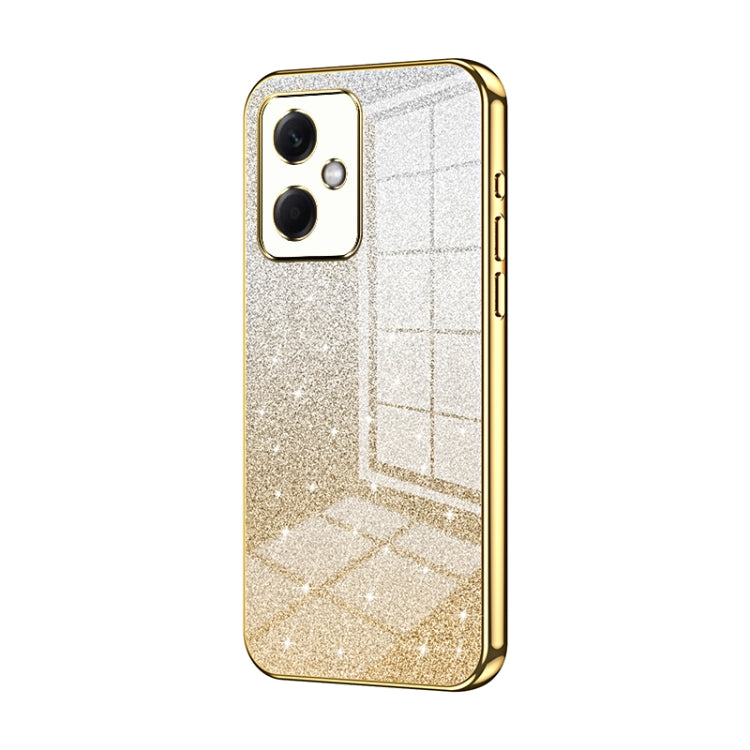 Gradient Glitter Powder Electroplated Phone Case