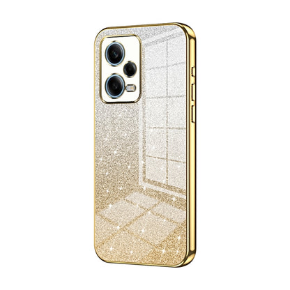 Gradient Glitter Powder Electroplated Phone Case, For Xiaomi Redmi Note 11 Pro 4G/5G Global, For Xiaomi Redmi Note 12 4G, For Xiaomi Redmi Note 12 Pro 5G