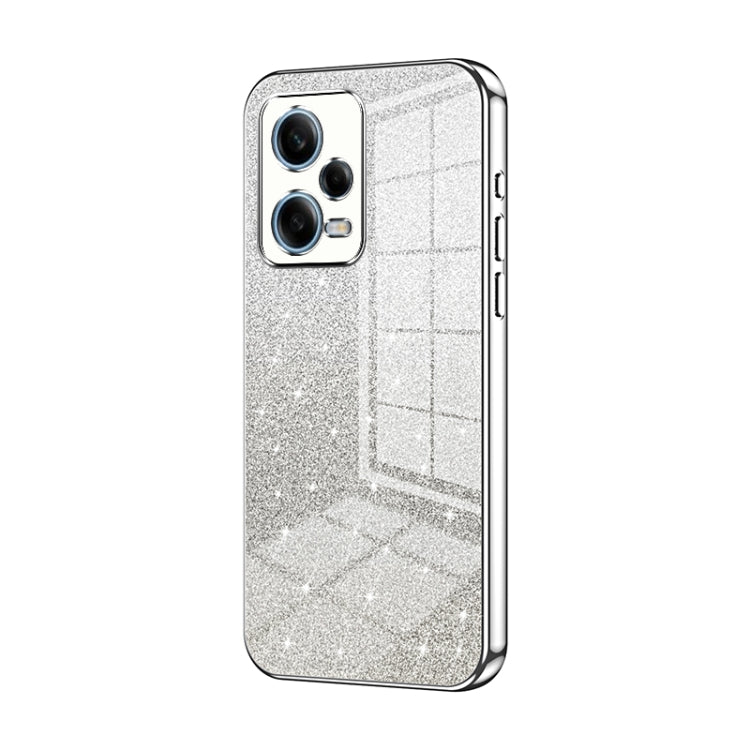 Gradient Glitter Powder Electroplated Phone Case, For Xiaomi Redmi Note 11 Pro 4G/5G Global, For Xiaomi Redmi Note 12 4G, For Xiaomi Redmi Note 12 Pro 5G