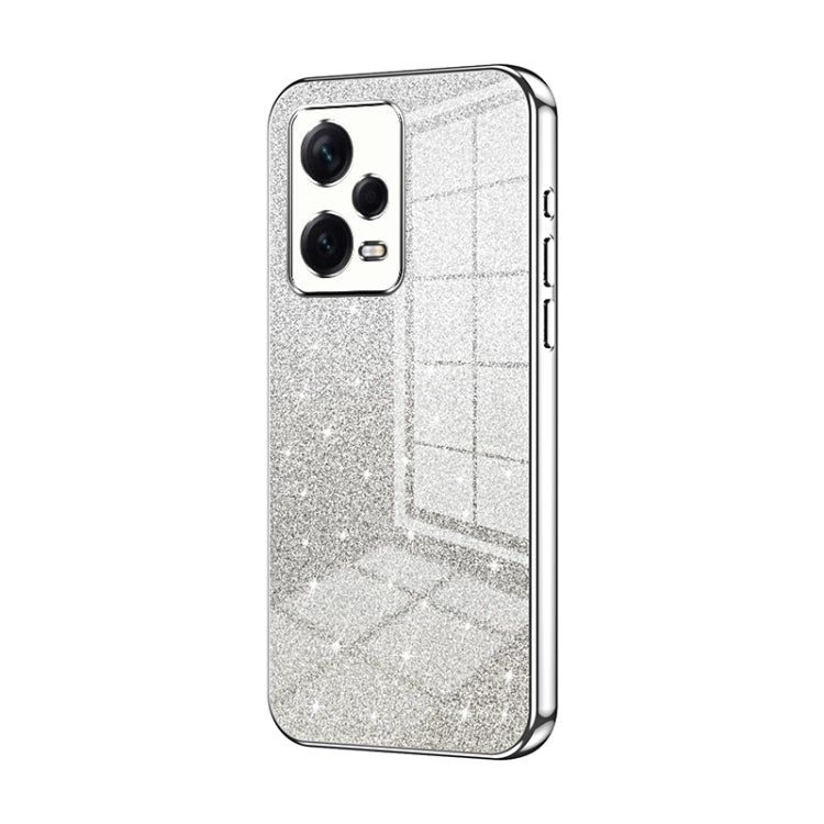 Gradient Glitter Powder Electroplated Phone Case, For Xiaomi Redmi K60 / K60 Pro, For Xiaomi Redmi Note 12S, For Xiaomi Redmi Note 12 Pro+