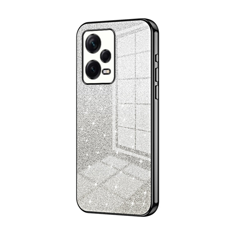 Gradient Glitter Powder Electroplated Phone Case, For Xiaomi Redmi K60 / K60 Pro, For Xiaomi Redmi Note 12S, For Xiaomi Redmi Note 12 Pro+