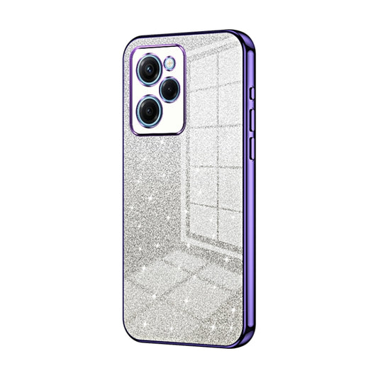 Gradient Glitter Powder Electroplated Phone Case